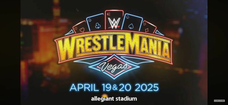 WrestleMania 41 Las Vegas 19th And 20th April - Wrestling Travel - WWE ...